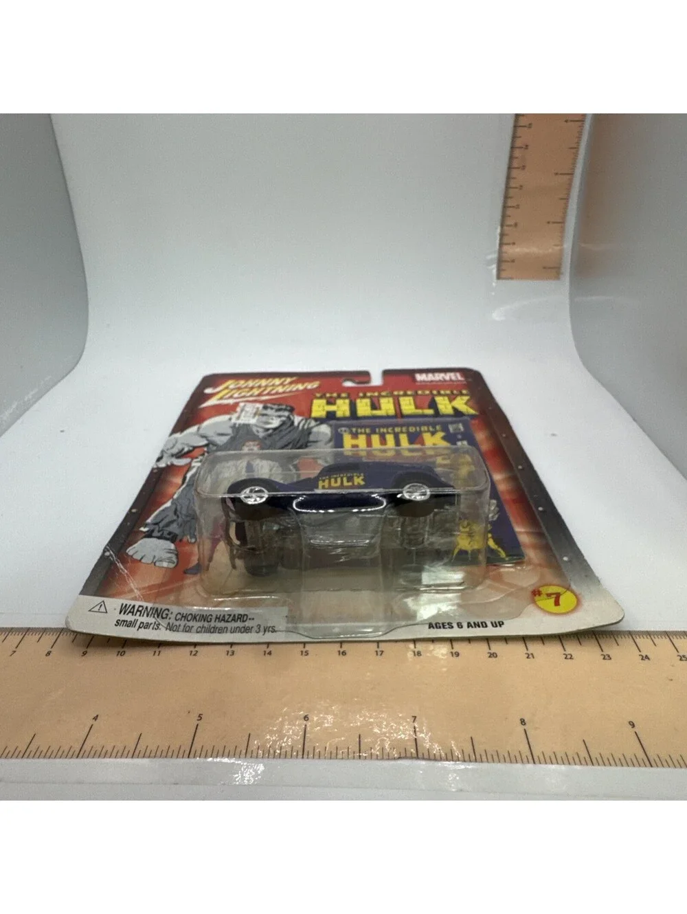 Johnny Lightning Incredible Hulk Marvel Car Series #7